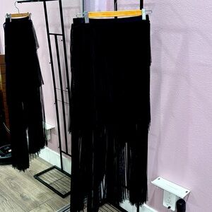 Skirt, good condition, black, xs